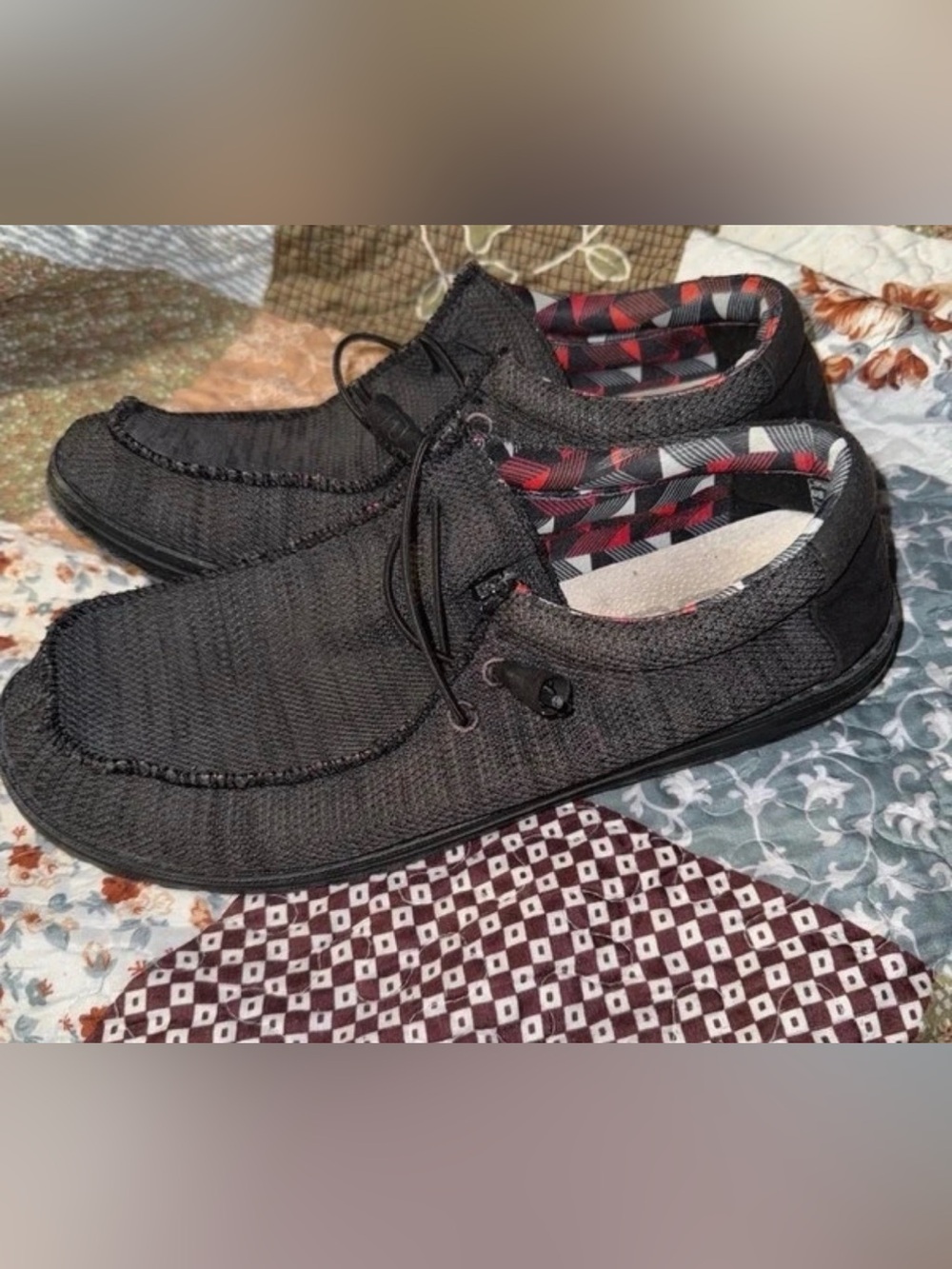 Hey Dude Wally Sox Men's Shoes Comfortable Lightweight Slip On size 13